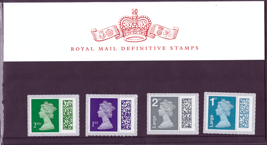 (image for) 2022 Barcoded Machin Definitive Royal Mail Presentation Pack 116